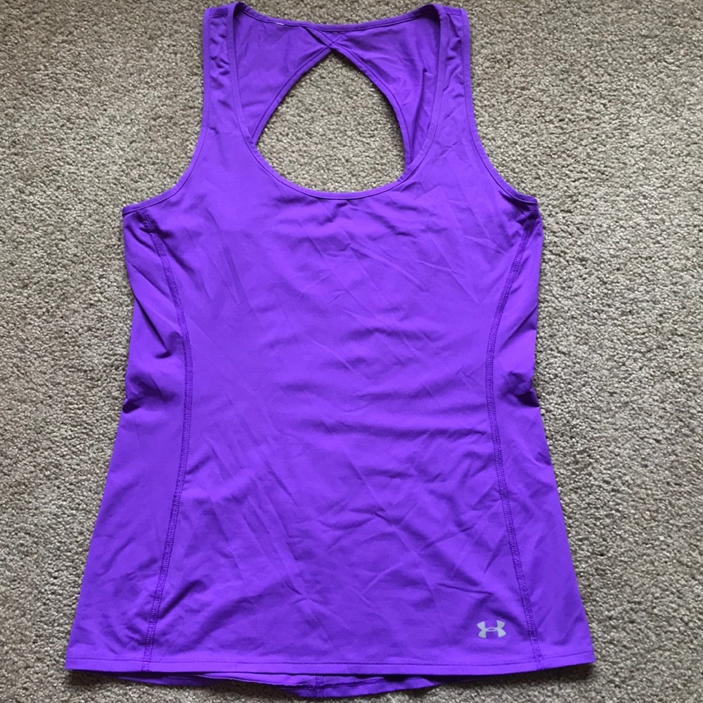NWOT Purple Under Armour Tank M